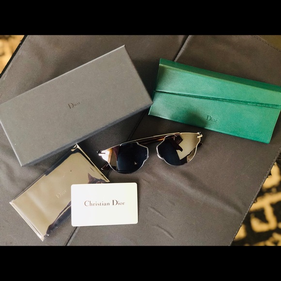 Dior Black Aviators Sunglasses - Retail: $610.00 - Picture 2 of 6